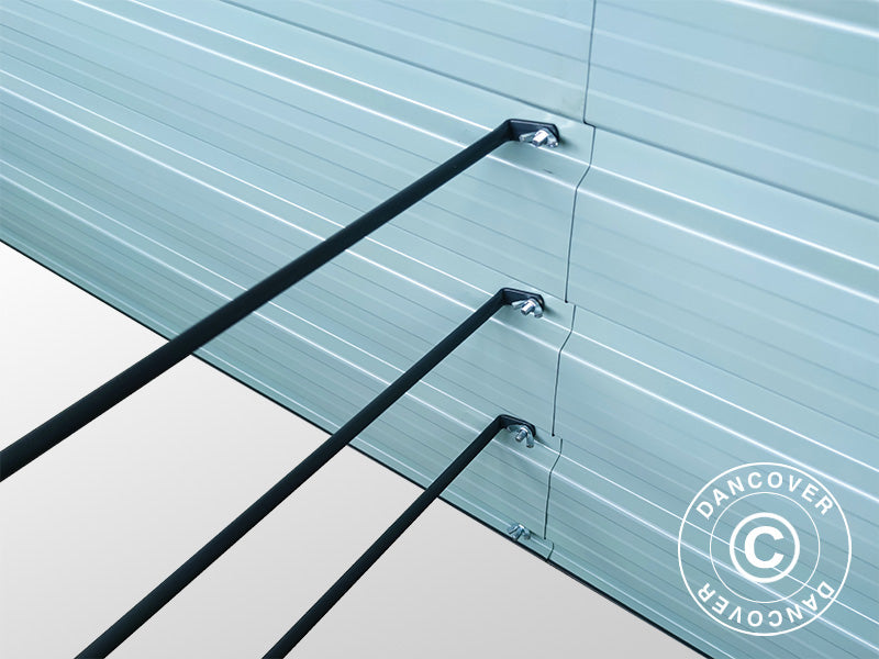 Højbed, 0,9x2,44x0,47m, 1000l, Antracit