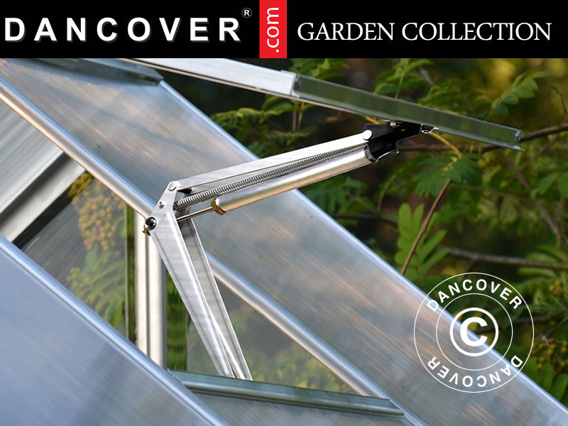 Automatisk vinduesåbner til drivhus, Palram/Canopia, Sølv