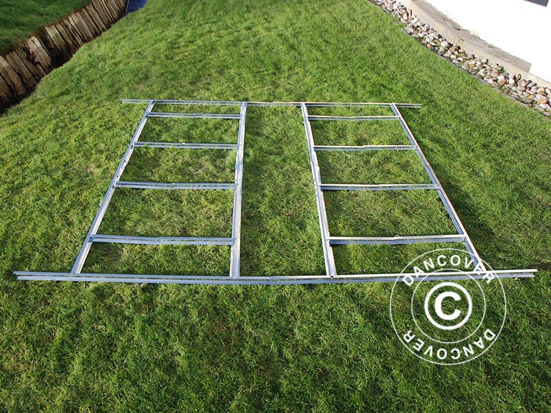 Gulvramme til redskabsskur, ProShed®, 3,4x3,82m