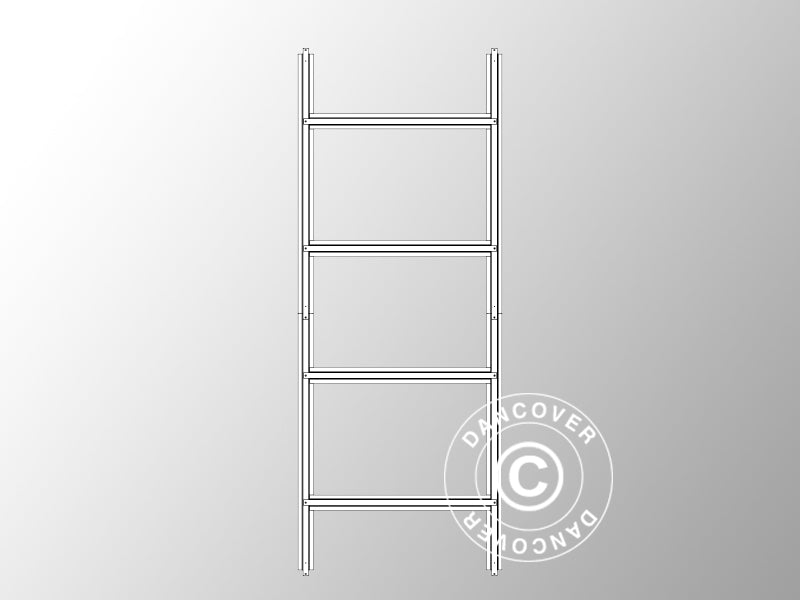 Gulvramme til redskabsskur, ProShed®, 2,77x1,91m