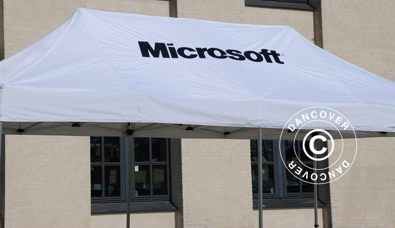 1 toptryk på FleXtents, 70x70cm