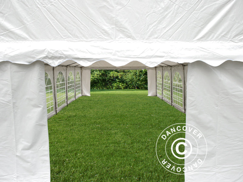 Partytelt Exclusive 5x12m PVC 900, Hvid
