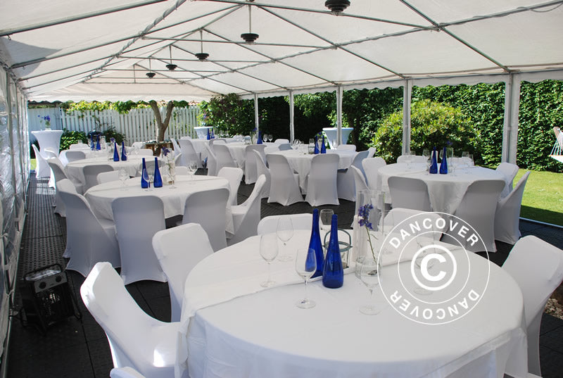 Partytelt Exclusive 6x12m PVC 900, Hvid