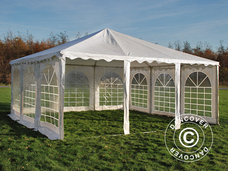 Pagodetelt Exclusive 6x6m PVC, Hvid