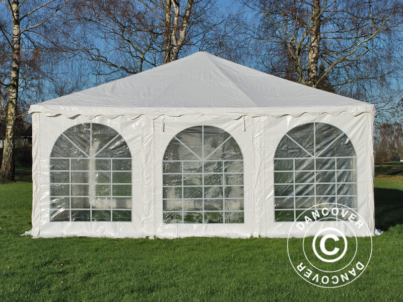 Pagodetelt Exclusive 6x6m PVC, Hvid