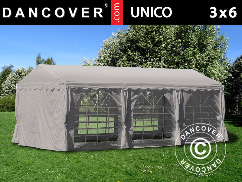 Partytelt UNICO 3x6m, Sand