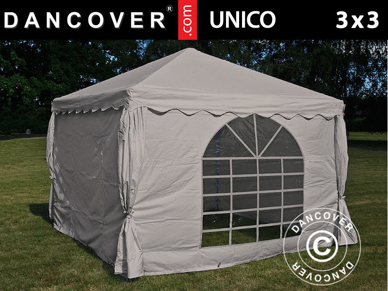 Partytelt UNICO 3x3m, Sand