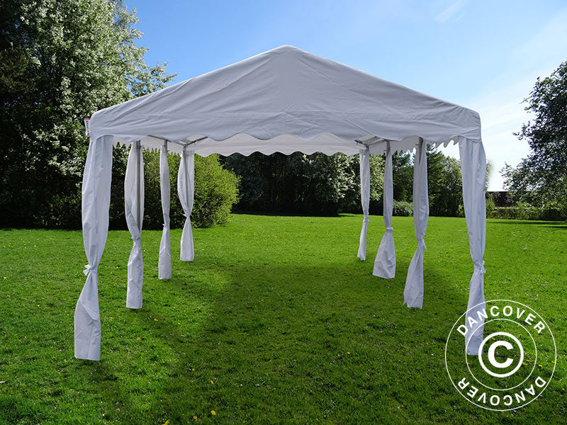 Partytelt UNICO 3x6m, Hvid