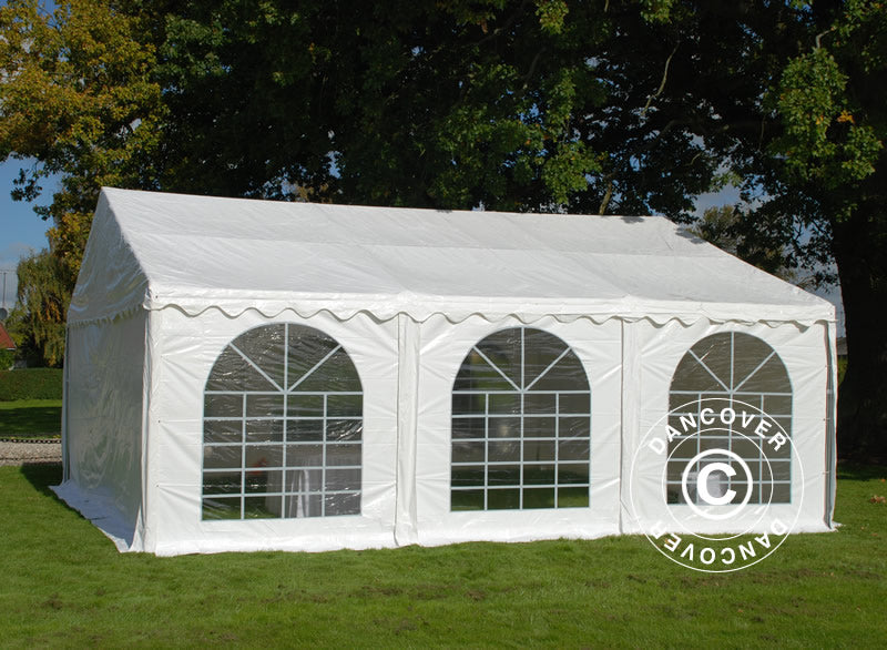 Partytelt SEMI PRO Plus 7x7m PVC 900, Hvid