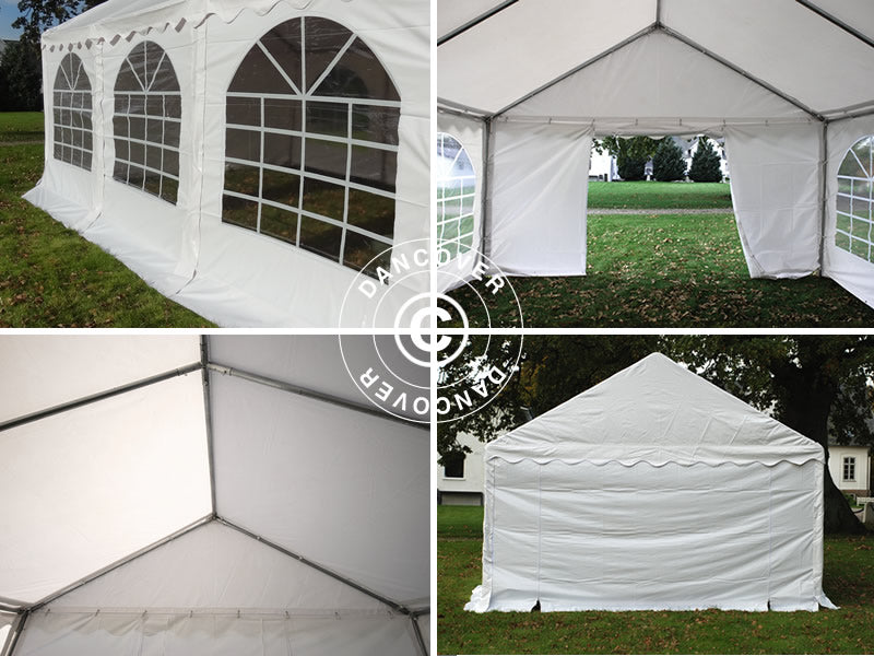 Partytelt Original 4x6m PVC 900, Hvid