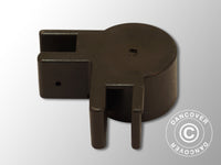 Topbeslag til hjørneben, Sort