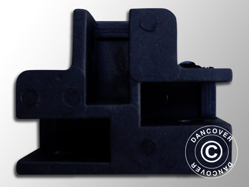 3-vejs beslag til sakseramme