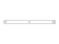 Rør til rammen, Ø50x1455mm