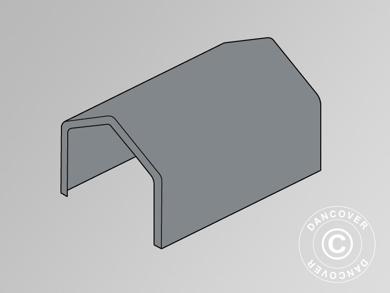 Tagdug til Lagertelt PRO 3x6m PVC, Grå