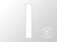 Løs pløs 2m til CombiTents® Exclusive partytelte 6x10m, 6x12m og 6x14m, Hvid