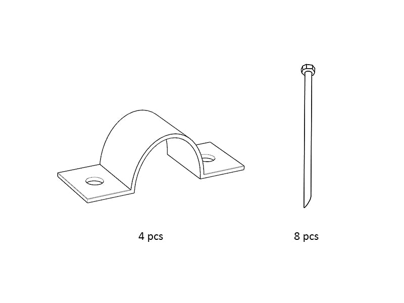 Pose m/jordspyd og beslag til Garagetelt PRO og Basic