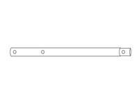 Rør til rammen, Ø50x1880mm
