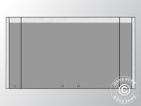 Endevæg UNICO 4m med bred dør, Mørkegrå