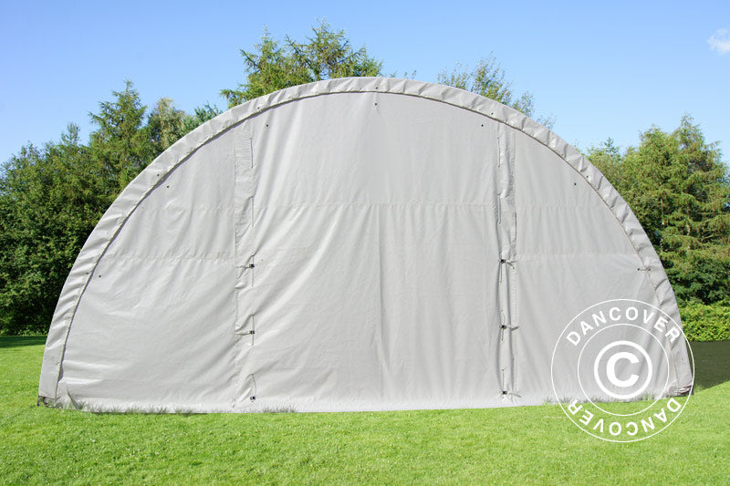 Rundbuehal, telthal 9,15x12x4,5m PVC, Hvid