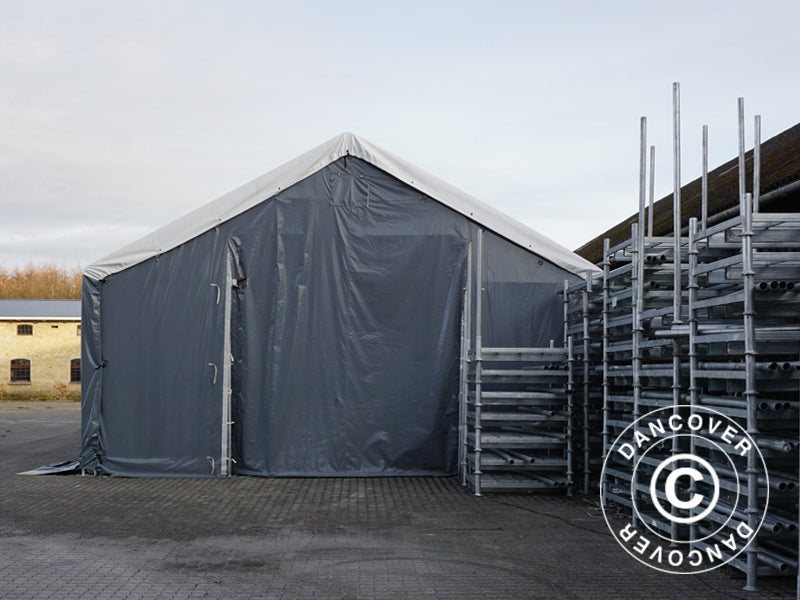 Telthal Titanium 7x14x2,5x4,2m, Hvid/Grå