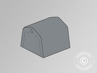 Tagdug til opbevaringstelt PRO 2,4x2,4m PE, Grå