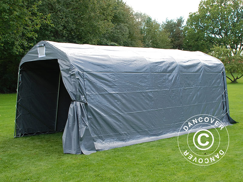 Opbevaringstelt PRO 2,4x6x2,34m PVC, Grå