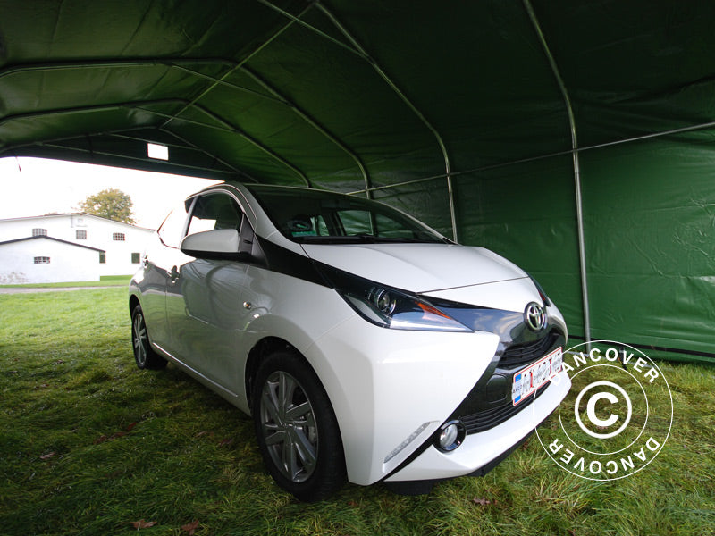 Garagetelt PRO 3,6x6x2,68m PVC, Grøn