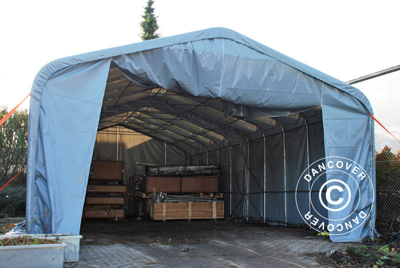 Lagertelt PRO 6x6x3,7m PVC, Grøn