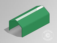 Tagdug til Lagertelt PRO 7x14m PVC m/ovenlys, Grøn