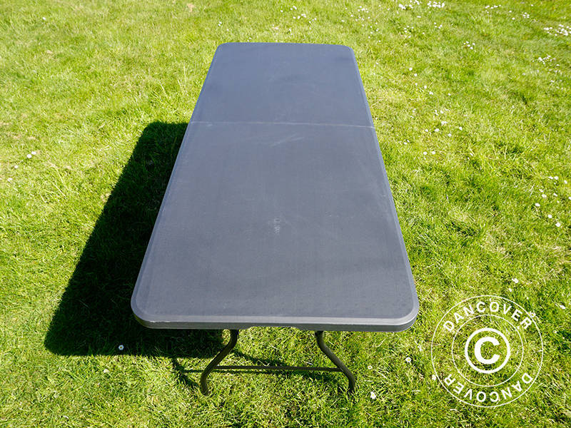 Klapbord 180x74x74cm, Sort (10 stk.)