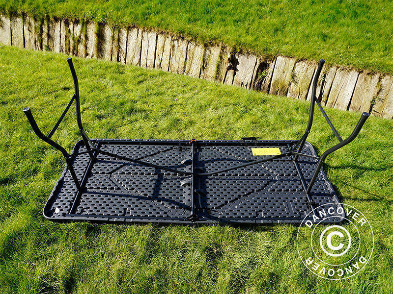 Klapbord 180x74x74cm, Sort (10 stk.)