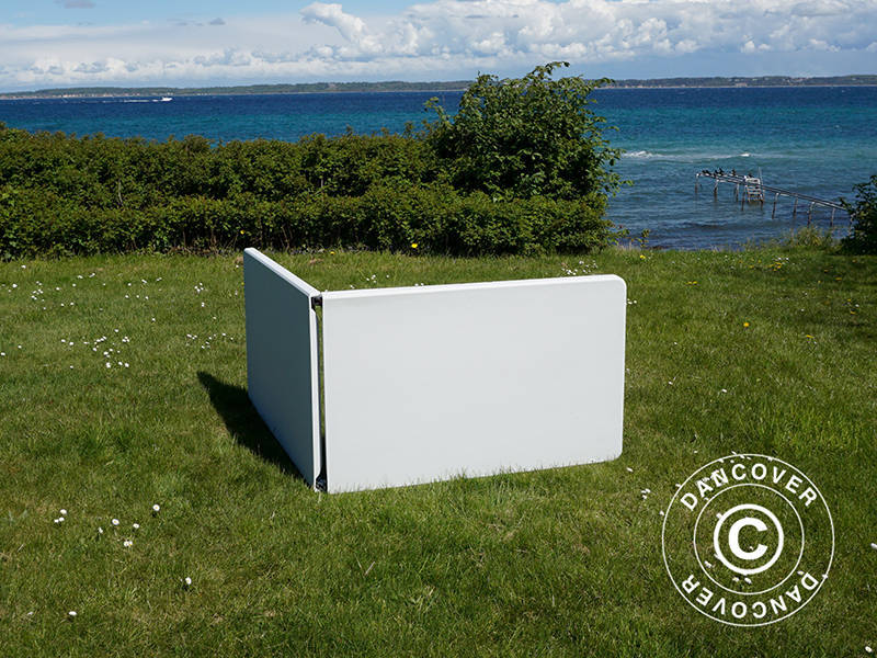 Klapbord 240x76x74cm, Lysegrå (1 stk.)