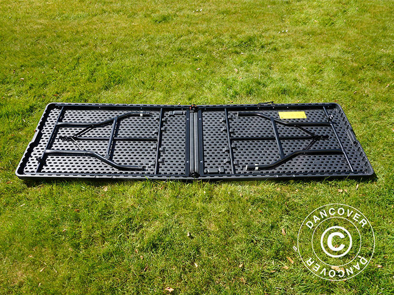 Klapbord 240x76x74cm, Sort (1 stk.)