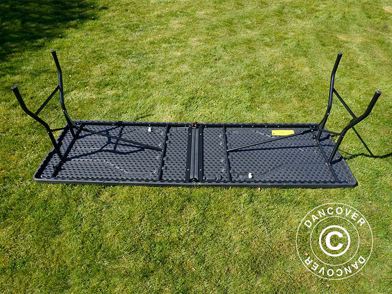 Klapbord 240x76x74cm, Sort (1 stk.)