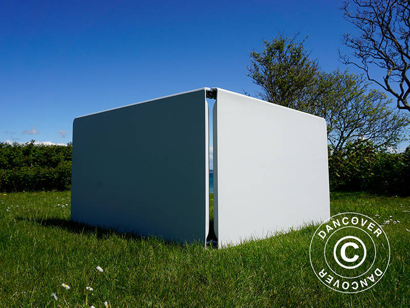 Klapbord 240x76x74cm, Lysegrå (25 stk.)