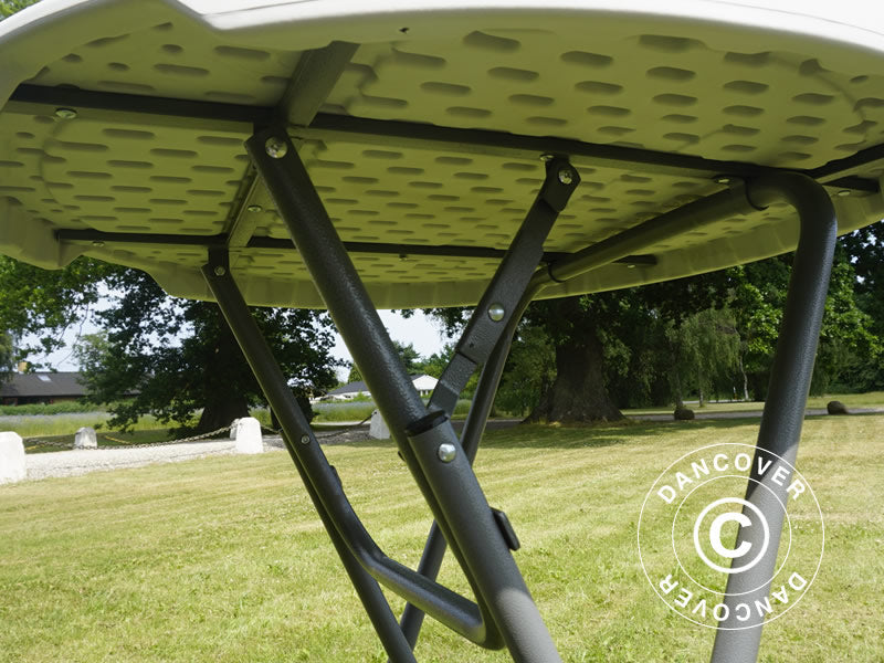 Rundt Barbord PRO Ø80cm, Lysegrå