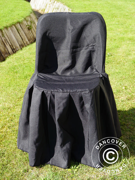 Stolebetræk til 48x43x89cm klapstol, Sort