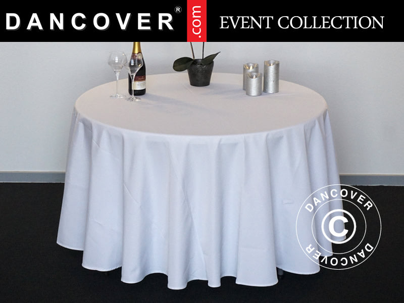 Dug Ø116x64cm, Hvid