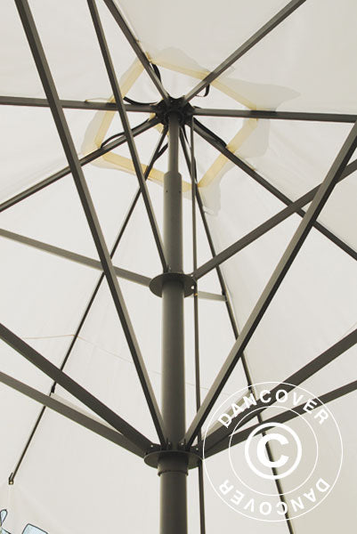 Parasol Capri, 6x6m, Natur