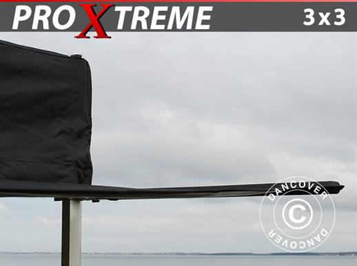 FleXtents Xtreme 50 3m udhæng, Sort m/beslag