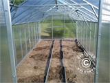 Spårseparatorprofiler till växthus med 30 markförstärkningsrutnät, 12m
