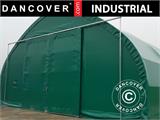 Skydeport 3x3m til telthal/rundbuehal 12m, PVC, Grøn