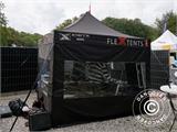 Printed roof cover w/valance for pop up gazebo FleXtents® PRO 3x4.5 m