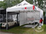 Tente pliante FleXtents PRO avec impression numérique, 4x4m