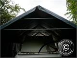 Capannone tenda PRO XL 3,5x8x3,3x3,94m, PE, Grigio