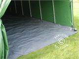Garagetält PRO 3,6x6x2,7m PVC med golvtäck, Grön