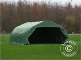 Autotalli teltta 5,4x6x2,9m PVC, Vihreä