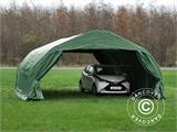 Autotalli teltta 5,4x6x2,9m PVC, Vihreä