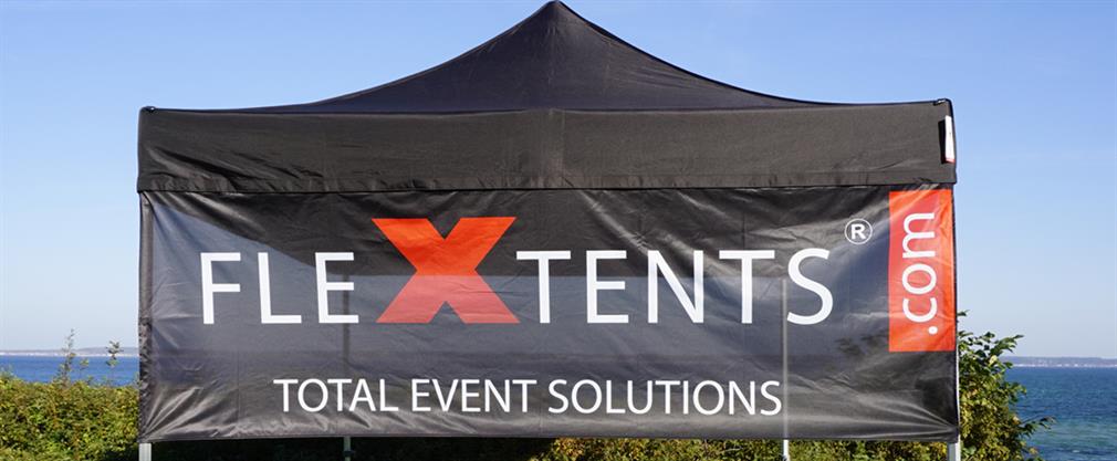 Bannere til FleXtents© foldetelte