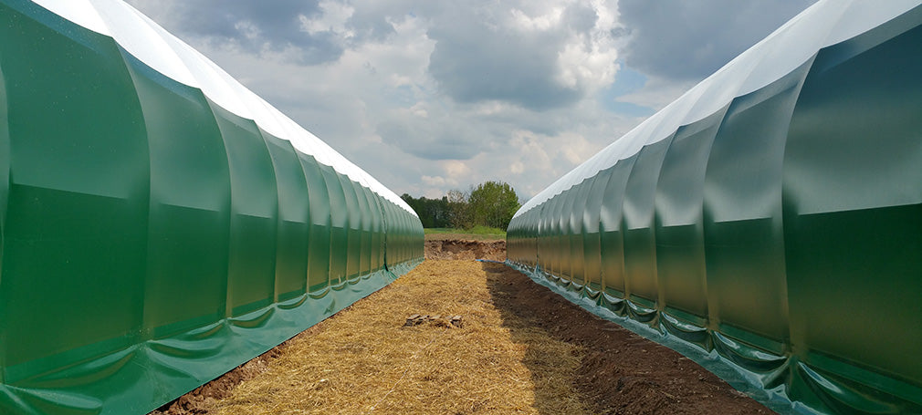 Presenning til rundbuehal